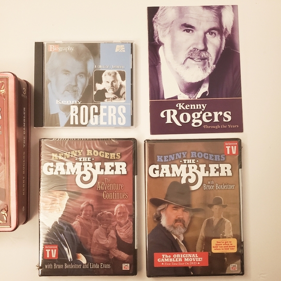 Kenny Rodgers The Gambler 30th Anniversary Collectors Edition 2 DVDs + CD - Picture 5 of 11